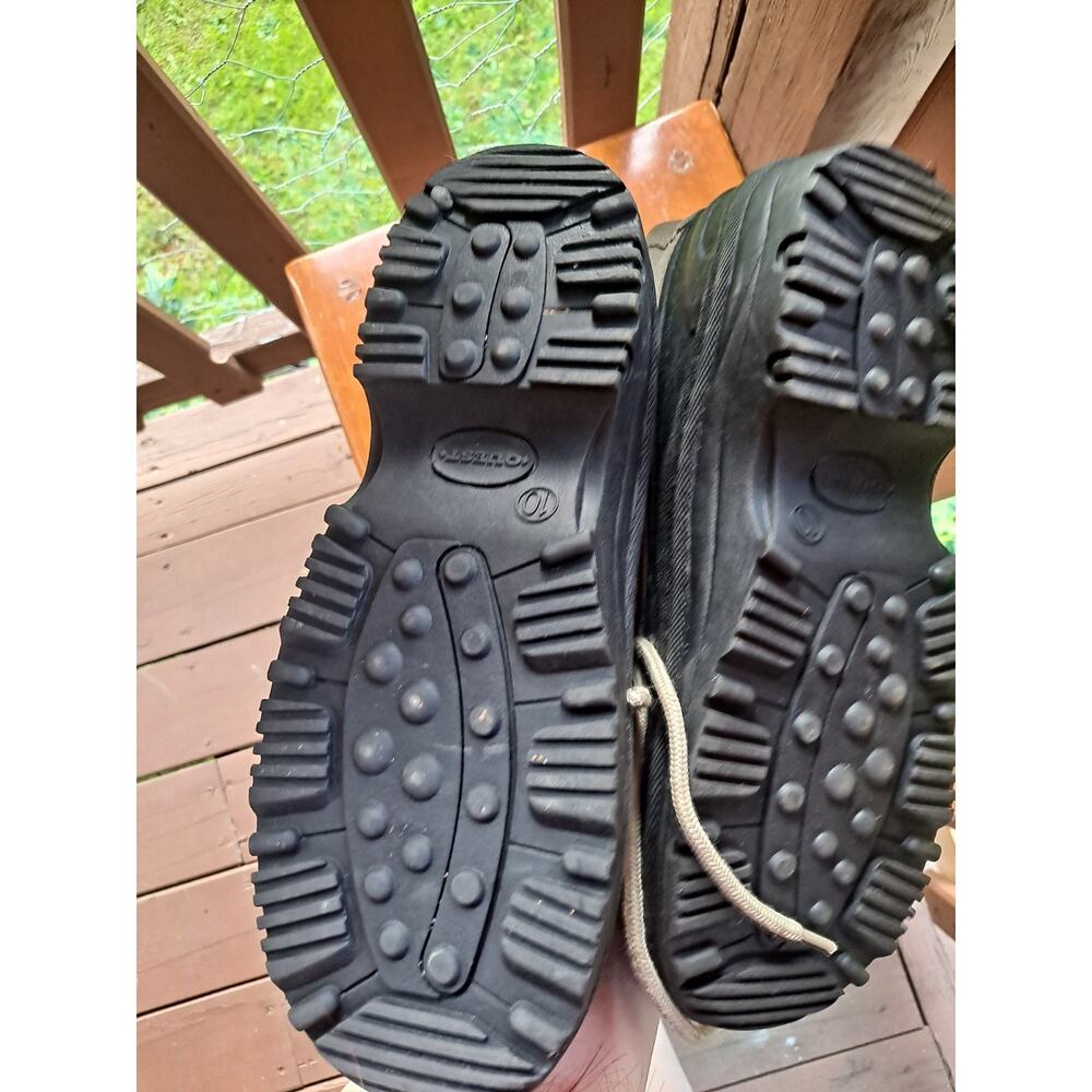 Quest Boots Shoes Size 10 Fawn Snow Beige Black Wos Pac-Fog - Picture 6 of 6